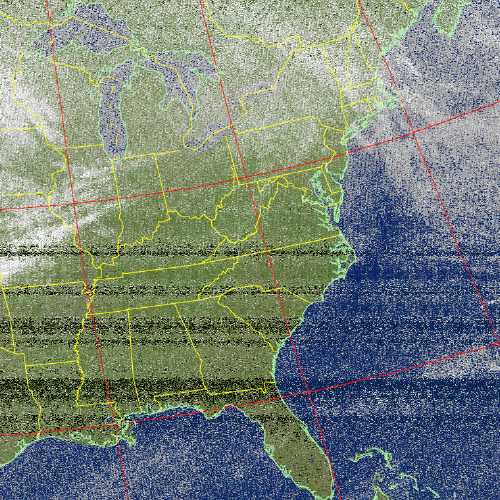 Decoded satellite image thumbnail from Sun Mar 05 09:08:32 EST 2023