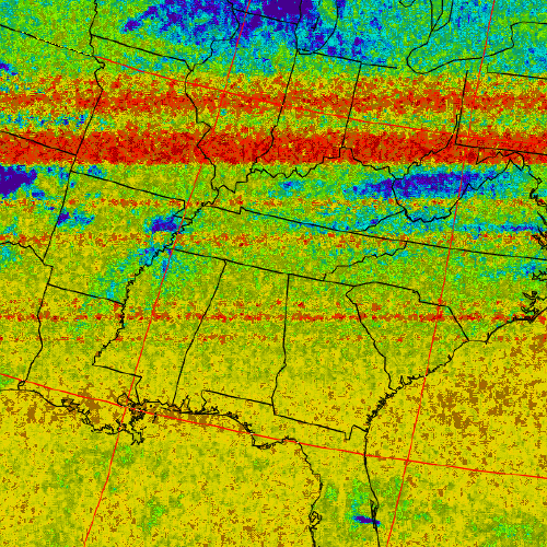 Decoded satellite image thumbnail from Sun Mar 05 20:31:53 EST 2023