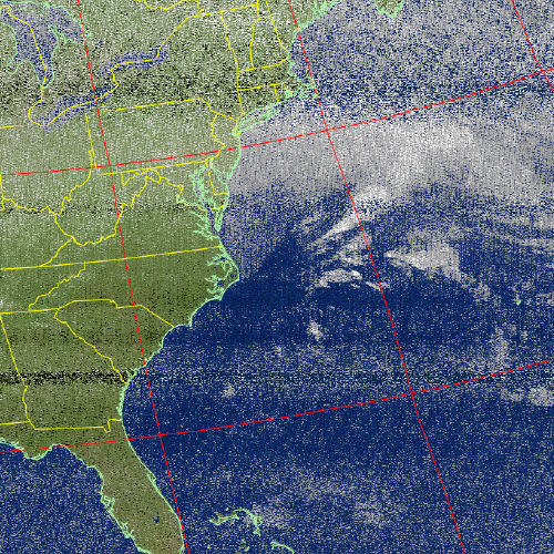 Decoded satellite image thumbnail from Tue Mar 07 07:43:45 EST 2023