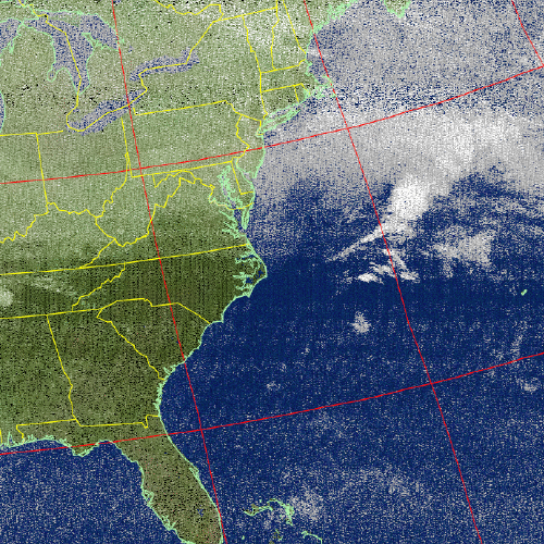 Decoded satellite image thumbnail from Tue Mar 07 08:44:32 EST 2023